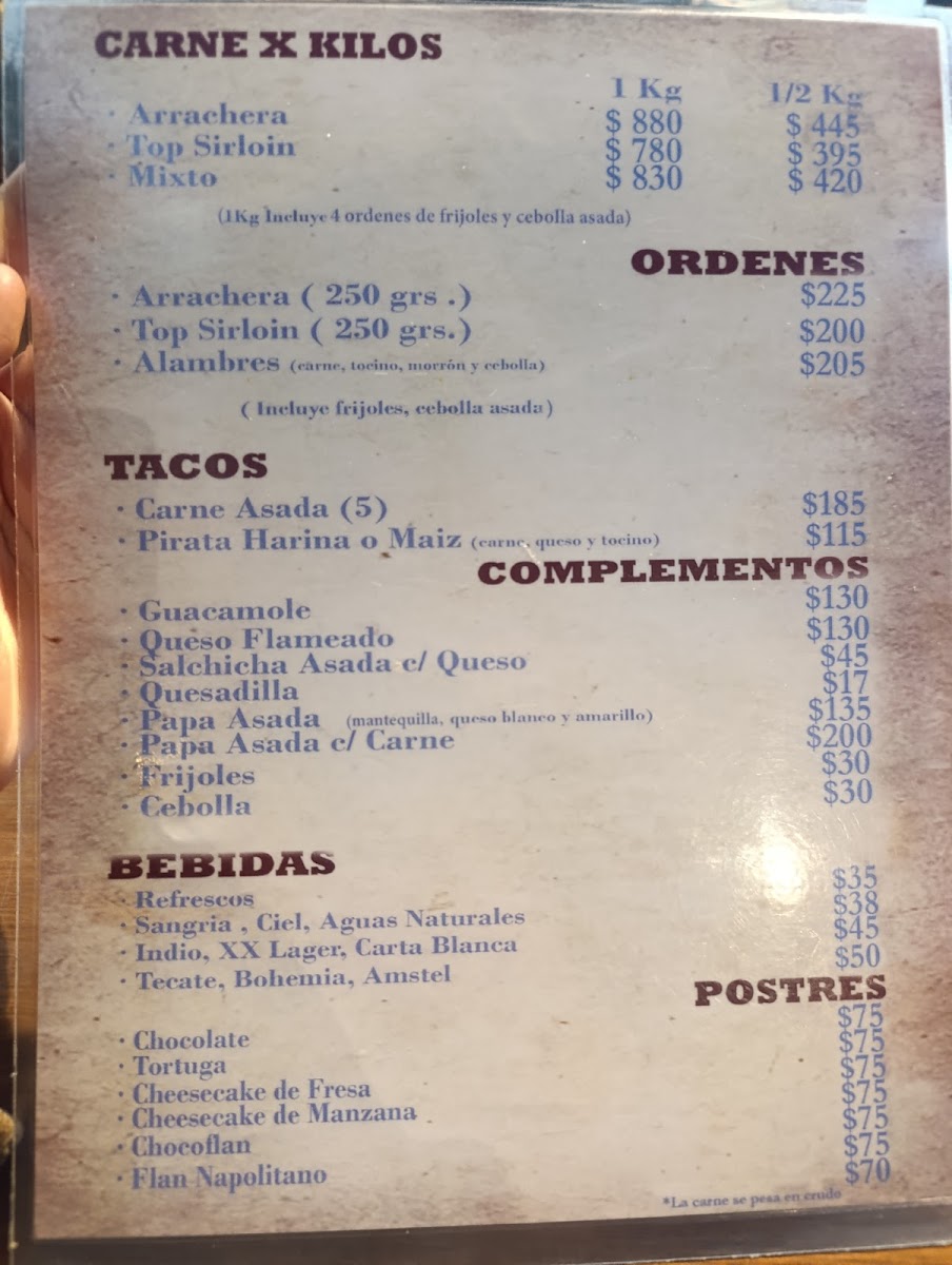Parrillada Los Amigos Menu - Image 2