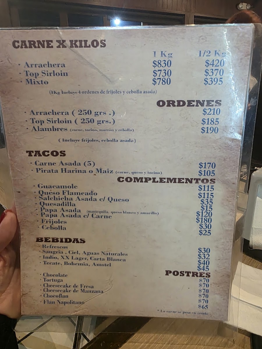 Parrillada Los Amigos Menu - Image 3